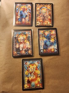SDCC 2026 Star Wars Displate Shards Metal Trading Cards Excl Stained Glass Set
