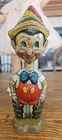 1939 Louis Marx Wind Up Tin Disney Pinocchio Moving Eye Toy