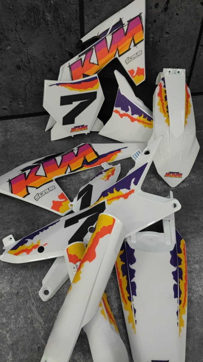 RETRO Plastics + Graphics KTM 2025-2026 XC XC-F SX SX-F | FULL