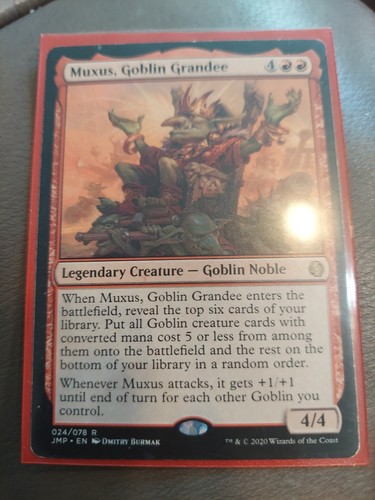 Muxus, Goblin Grandee Jumpstart Regular