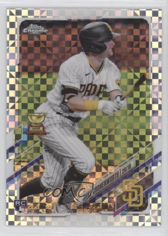 2021 Topps Chrome X-Fractor Jake Cronenworth #49 1u6