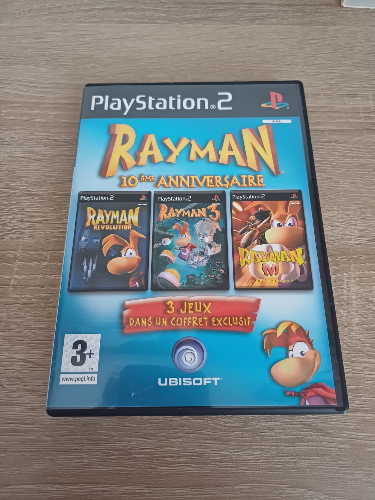 Rayman 10ème anniversaire 3 jeux - Sony PS2 Playstation 2 - complet - PAL FR