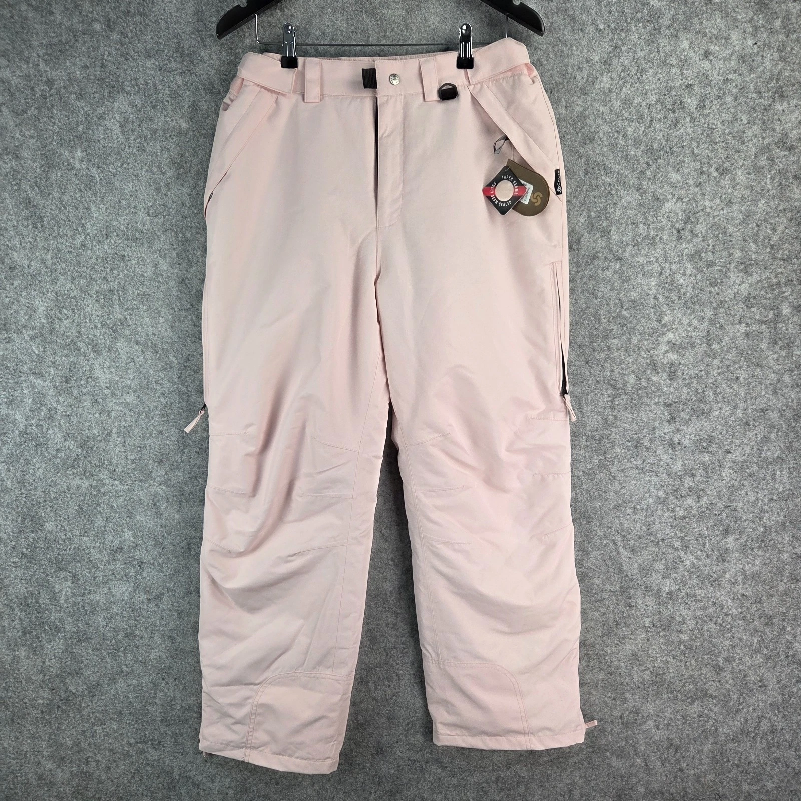 Chute Snow Pants Womens 14 Pink Cassie III Waterproof Wind Resistant NEW 12725