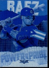2020 TOPPS FIRE POWER AND PRIDE BLUE CHIP #PP-12 JAVIER BAEZ CHICAGO CUBS BASEBA