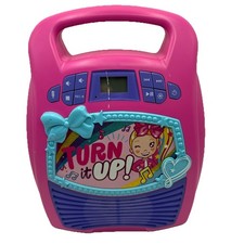 eKids JoJo Siwa Bluetooth Karaoke Machine Portable Bluetooth Party Speaker 2021