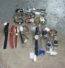 lot of 21 vintage watch collection different brands