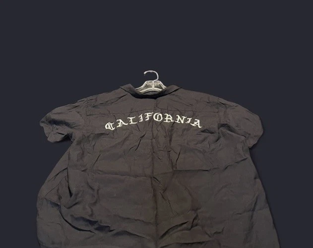 Black and White Eight Eight California Shirts T-Shirt Skater Sleeveless Size L - Image 2 of 4