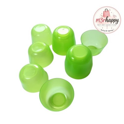 Small Round Jelly Mold 12pcs Kuih Lompang Pudding Dessert Mold Green