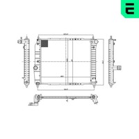 MotorküHler WasserküHler ERA 673250 FüR Chevrolet Aveo Kalos T250 T255 T200 Klas