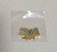 Osaka Kansai Expo Kuwait Pin Badge Rare/Unused Official Souvenir