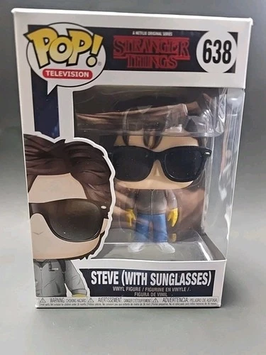 Funko Pop Stranger Things Steve (with sunglasses) #638 - Rare