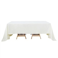 24 pcs 60x126 RECTANGLE POLYESTER TABLECLOTHS Wedding Party Reception WHOLESALE