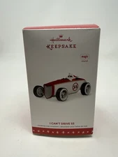Sammy Hagar , Hallmark Keepsake Ornament Santa car I Can't Drive 55,  2016