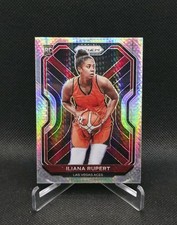 2021 Panini Prizm WNBA #100 Iliana Rupert RC Hyper Silver Prizm Rookie