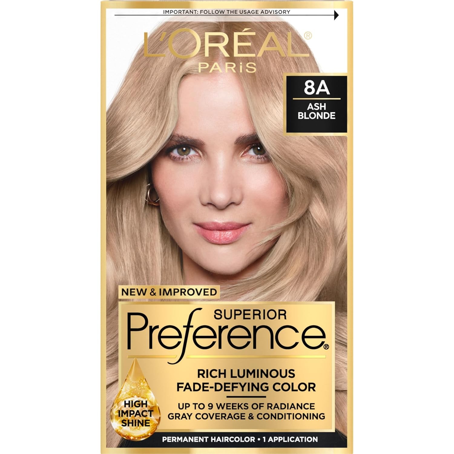 L'Oreal Paris Superior Preference Fade-Defying Permanent Hair Color,Select Color