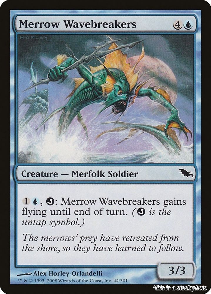 Magic Merrow Wavebreakers 44 LP Shadowmoor SHM