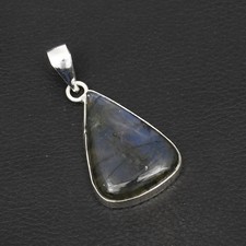 Ciondolo etnico fatto a mano pietra preziosa labradorite gioiello per unisex 2,04" AP-54690