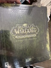 NEW World of Warcraft Burning Crusade Collector's Edition 2007 Blizzard SEALED