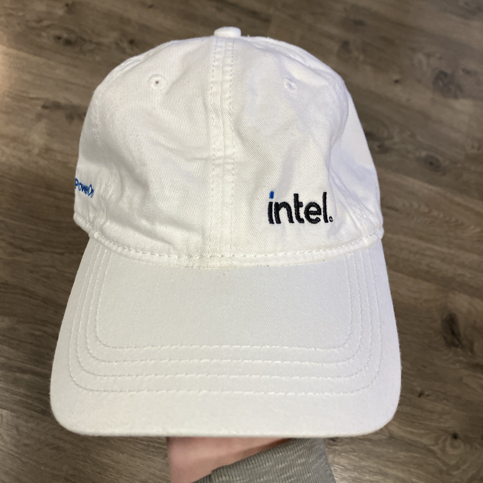 Vintage Intel Computer Tech Hat Adjustable Rare W… - image 1
