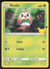 Rowlet [Holo] #7 Prices | Pokemon McDonalds 2021 | Pokemon Cards