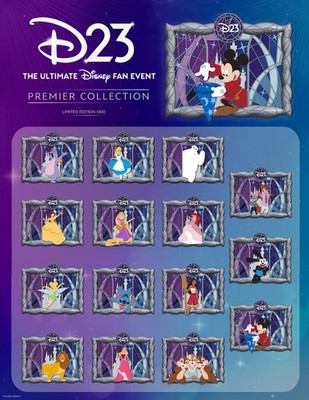 PRESALE CONFIRMED 2026 D23 Ultimate Fan Event Premier Collection LE Pins -CHOOSE