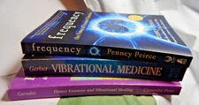 Vibrational Healing Lot Of 3 Paperback Books FlowerEssences/Medicine/Frequency