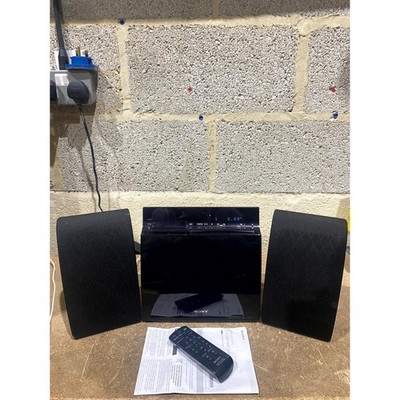 Sony CMT-CX5BiP Micro HiFi Component System schwarz integrierte iPod/iPhone Dockingstation