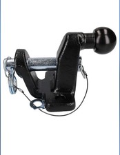 Forged Steel Tow Ball & Pin Hitch Coupling Tow Bars Pick Up  Trailer