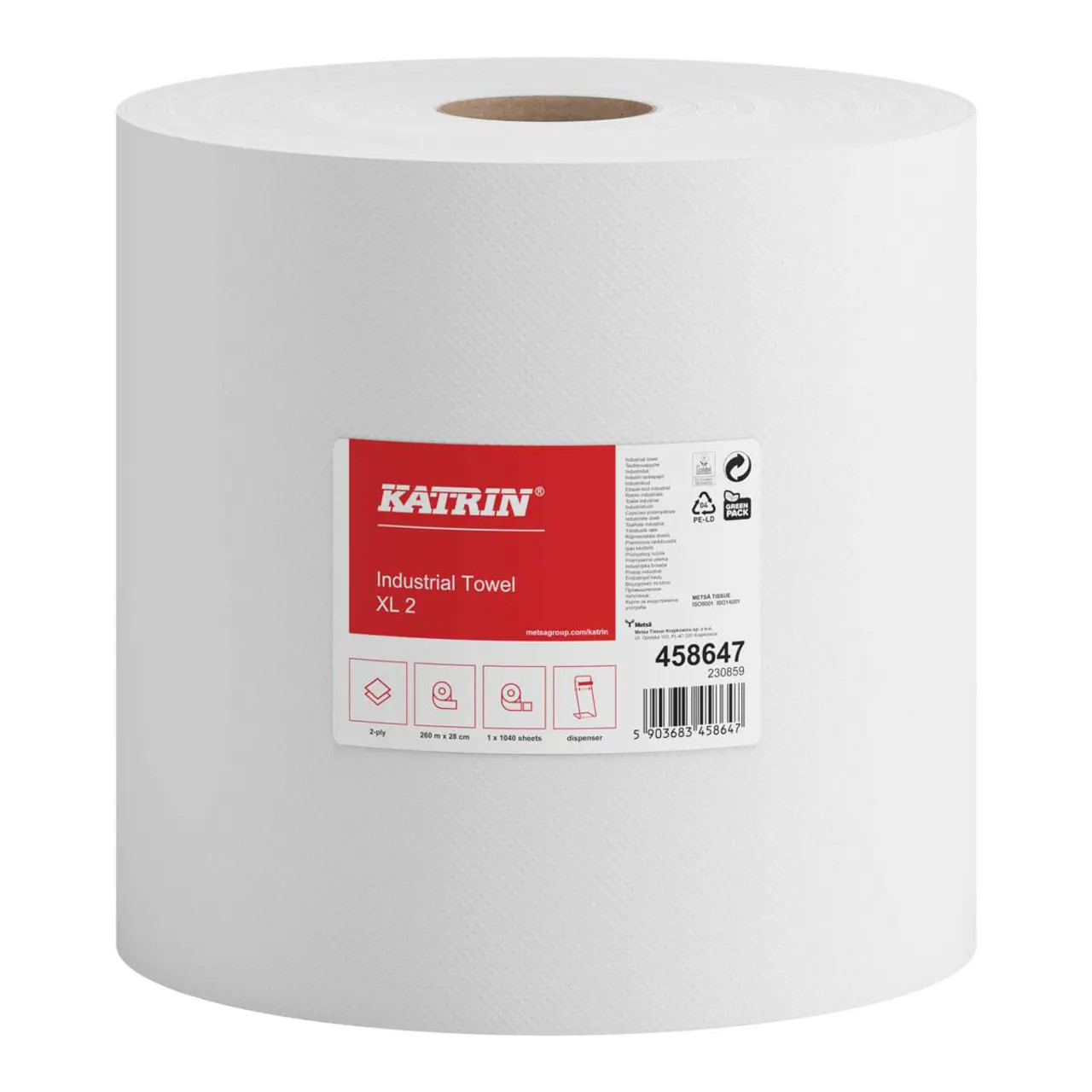 5903683458647 Katrin Industrial Towel XL 2 1040 listkw Metsa Tissue Krapkowice 8890₽