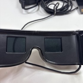 Sega 3D Glasses Sega Master System with Adapter Untested Light Phaser *READ*