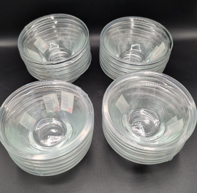 24-teiliges Set Bormioli My Chef Tassen 14 cm gehärtetes Glas