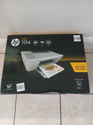 HP Deskjet 1514 All-in-One Farbdrucker Scanner Kopierer - NEU