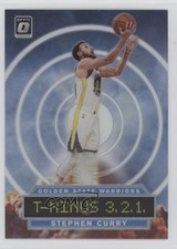 2019-20 Panini Donruss Optic T-Minus 3 2 1 Holo Prizm Stephen Curry #6 1ss3