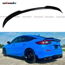 Spoiler Wing Trunk Rear Spoiler Lip For 22-26 Honda Civic Hatchback Gloss Black Spoiler Wing Trunk Rear Spoiler Lip For 22-26 Honda Civic Hatchback Gloss Black