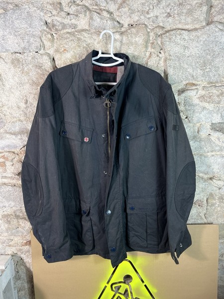 Barbour Simonside Wax Jacket XL Navy MWX0618 Vintage 6/10 UK