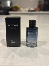 Dior Sauvage Eau De Parfum EDP MINIATURE Splash .34 oz 10ml Sample Travel Mini