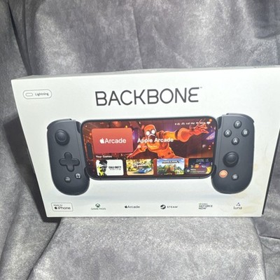 Backbone One Mobile Controller for iPhone Black Ergonomic Low Latency