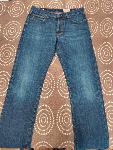 Men Hugo Boss Jeans Navy Denim W33L34