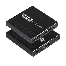 DisplayPort to Dual Displayport Splitter Adapter Support MST Extend/Mirror Mo...