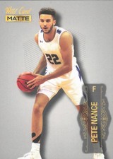 2022 Wild Card Matte #MB-63 Pete Nance White Northwestern Wildcats