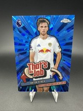 Anton Stach 2025-26 Topps Chrome Sapphire Premier League Thats His Job Leeds Utd