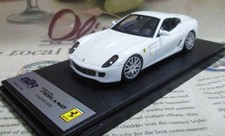 BBR 1/43 Ferrari 599 GTB Fiorano Scaglietti 2006 White Challenge Wheels With Box