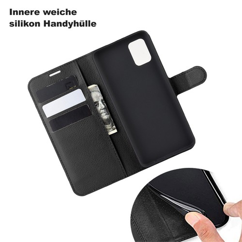 Handy Tasche für Samsung Galaxy Cover Case Buch Klapp Schutz Hülle Etui Wallet - Bild 164 von 387