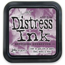 Tim Holtz Distress Ink Pad-Seedless Preserves - 3 Pack