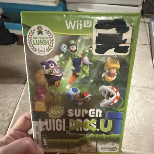 Nintendo New Super Luigi U Nintendo Wii U Platformer Multiplayer NTSC-U/C