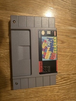 Tetris Attack (Super Nintendo SNES, 1996) Genuine OEM Authentic