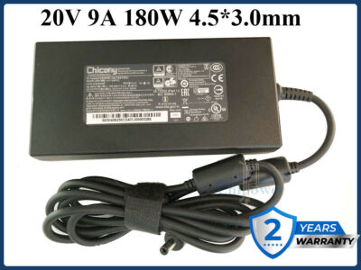 Original 180W Laptop AC Adapter for MSI Crosshair 15 A11UEK-1004,  A11UEK-1005