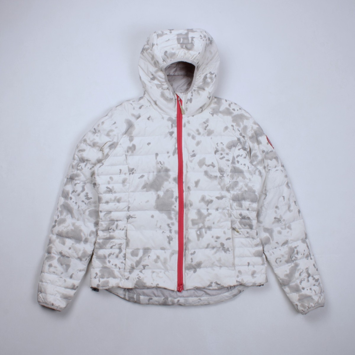 CANADA GOOSE Brookvale White Camo Puffer Down Lite Jacket 5500L
