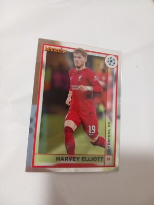 Trading Karte Harvey Elliott FC Liverpool NEU 