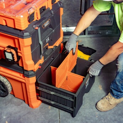 Klein Tools 54801MB MODbox Two-Drawer Rolling Tool Organizer | eBay